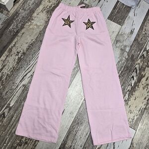 Social Scene Women's Pink Sweat Pants Size XS